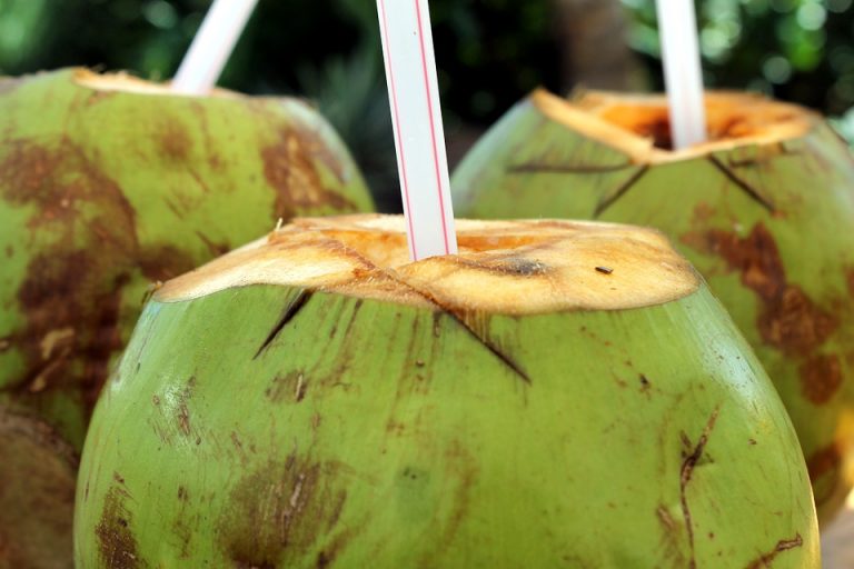 The Skin Benefits of DRINKing COCONUT WATER